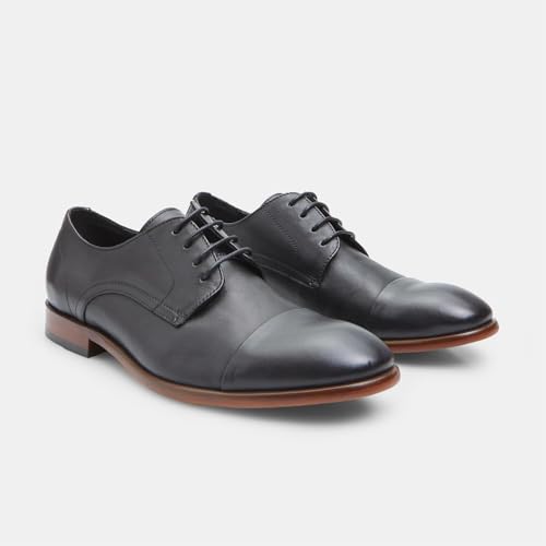 Bata Derby chaussures lacets homme cuir bureau