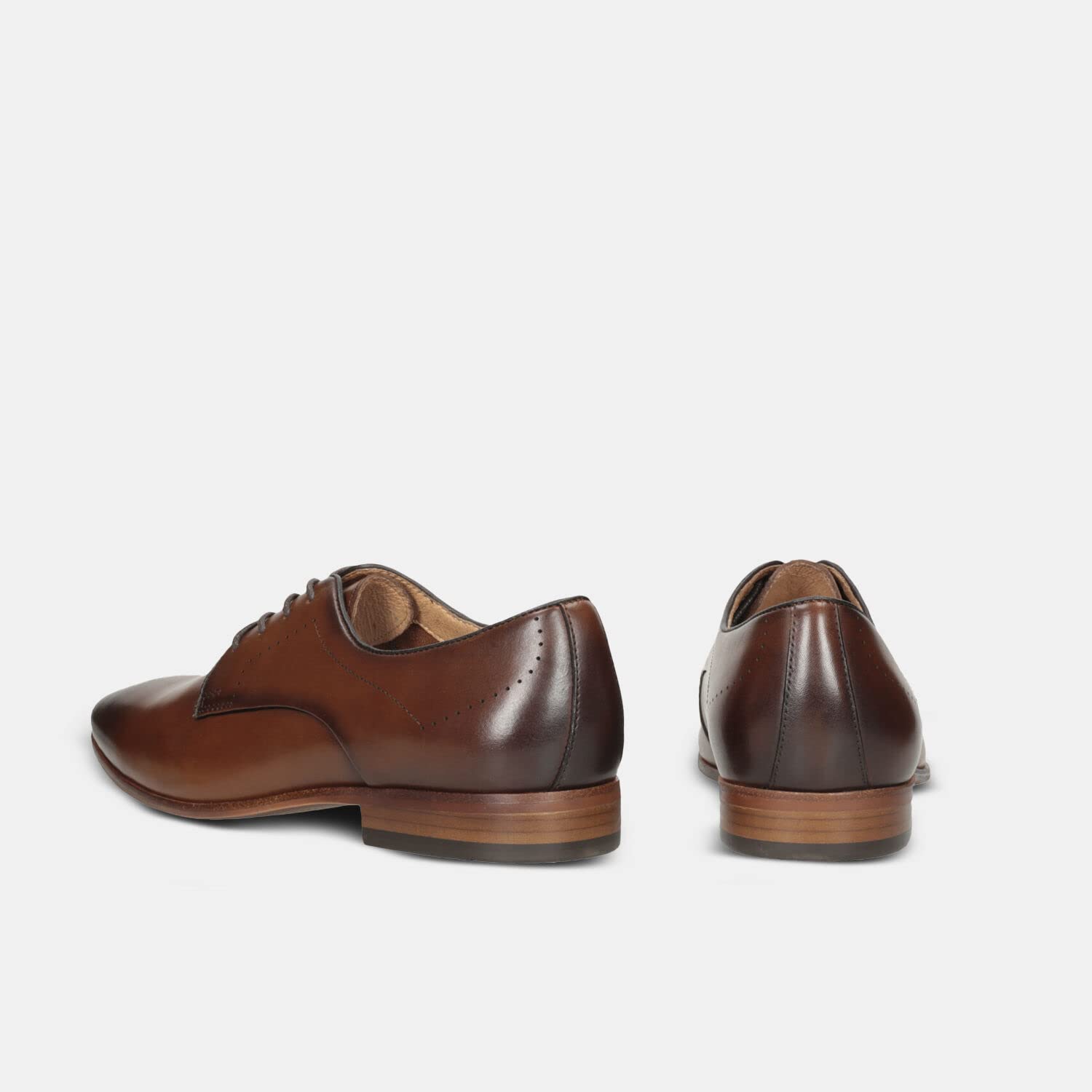 Bata Derby cuir chaussures à lacets homme ville