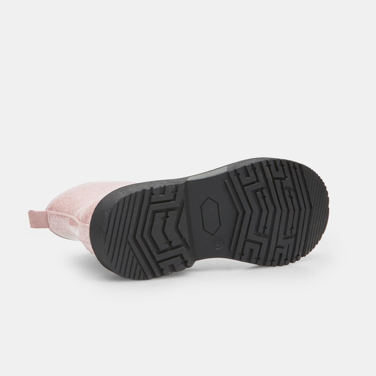 Bata bottines fille lurex paillettes zip TPR