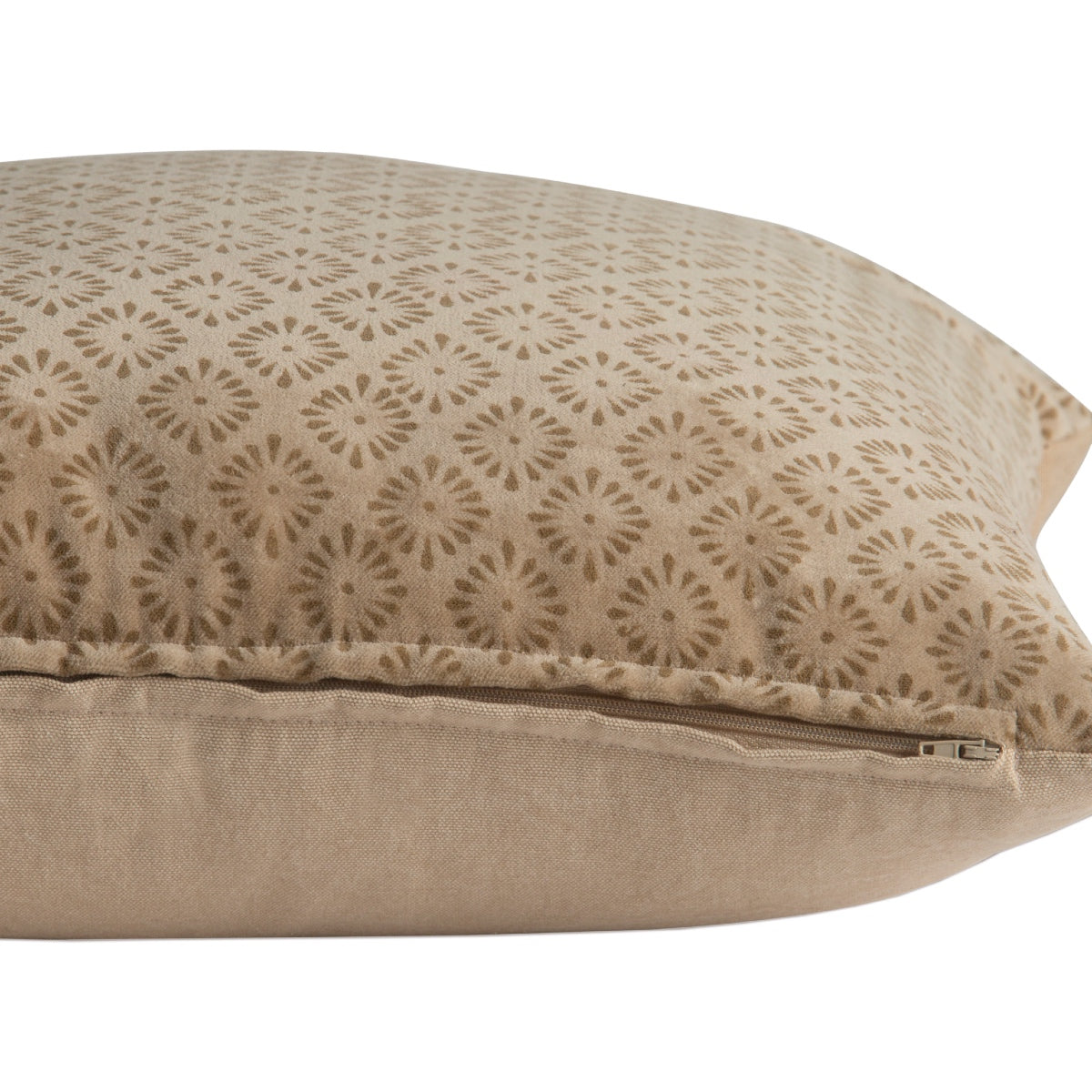 Andrea House Coussin coton marron pour canapé