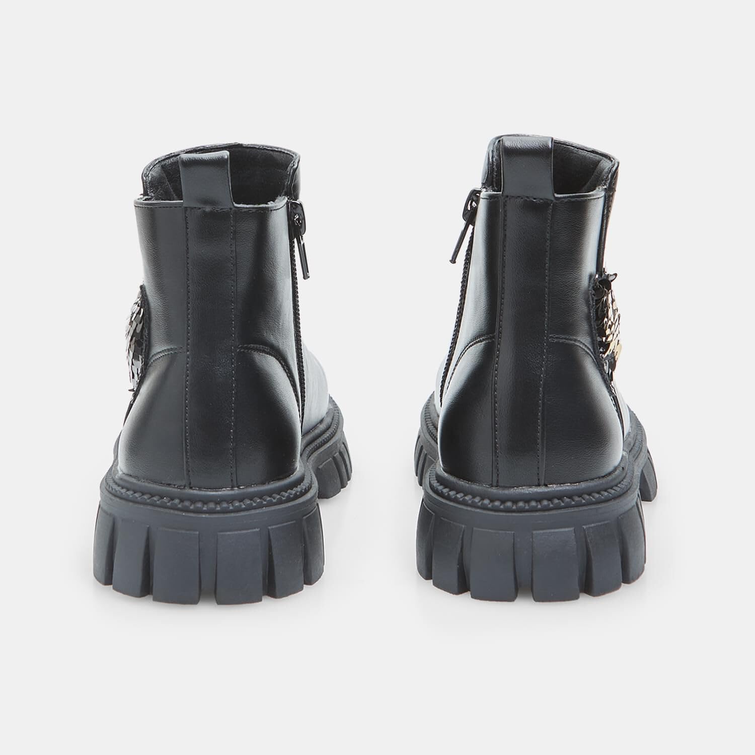 Bata Bottes fille patch cœur usage quotidien