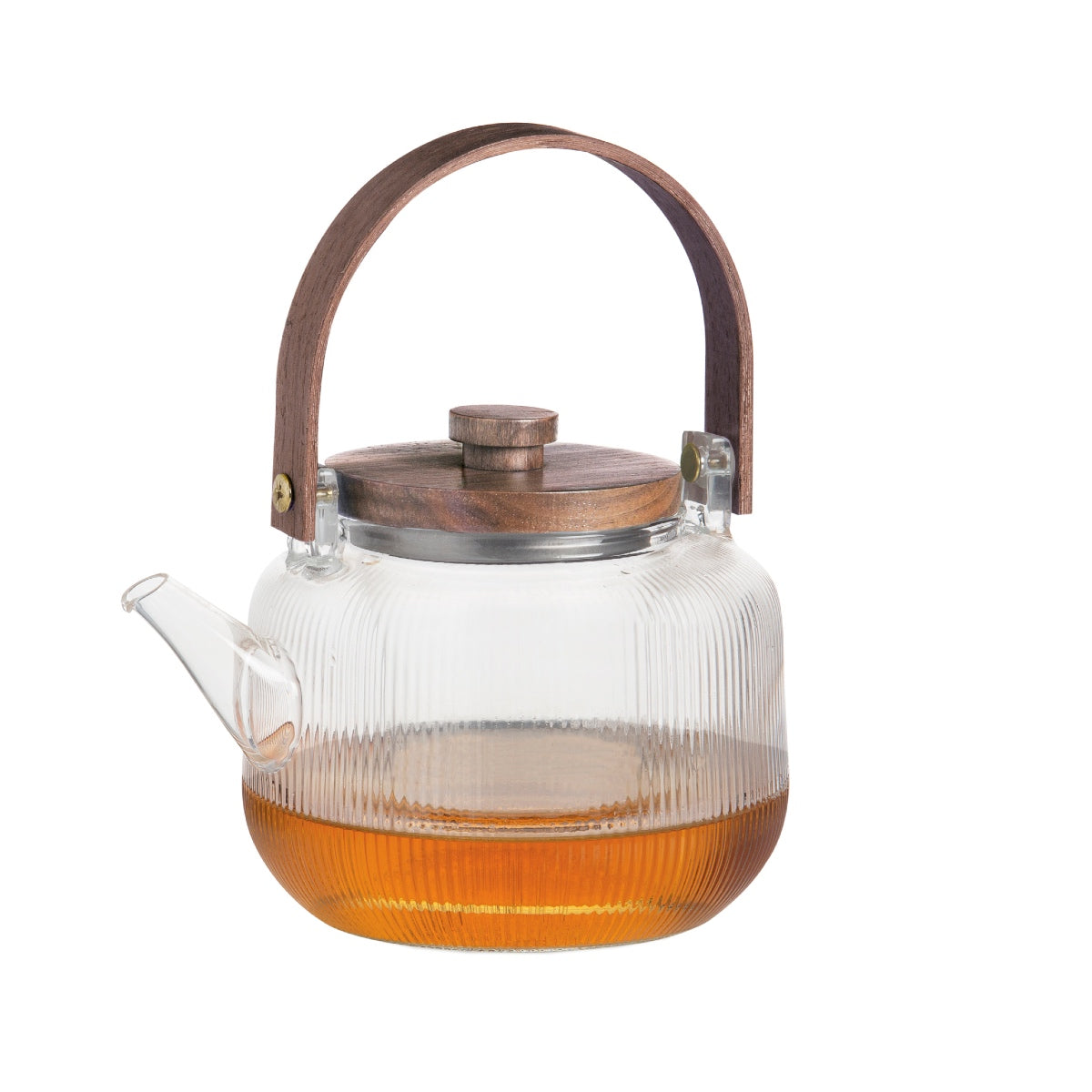 Andrea House Cocina thière verre bois 1 litre