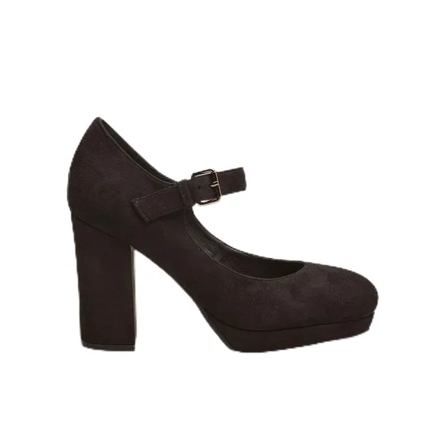 Bata Escarpins large talon plateau - chaussures talons
