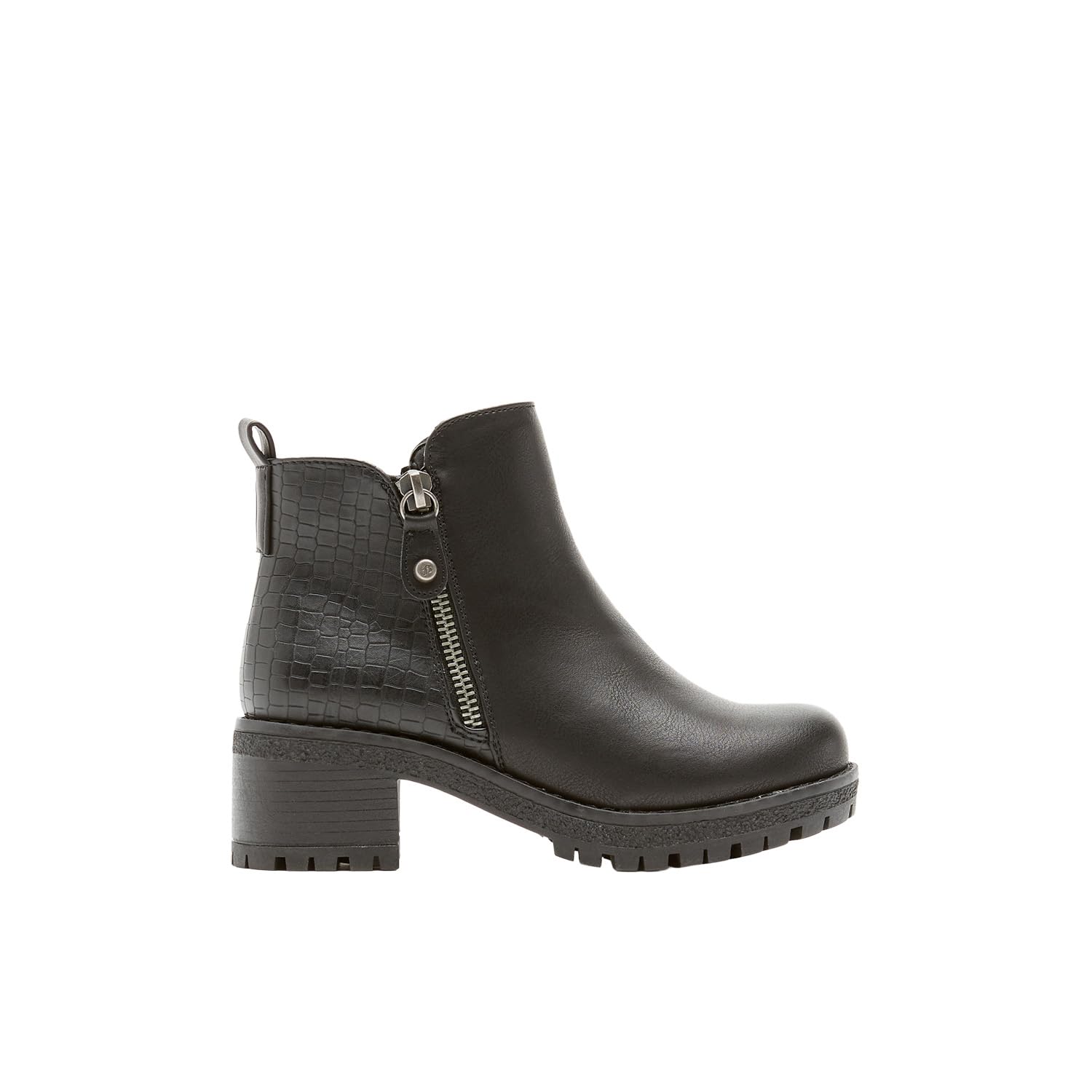 Bata Bottines Fille Simili Cuir 31 EU Zip Python