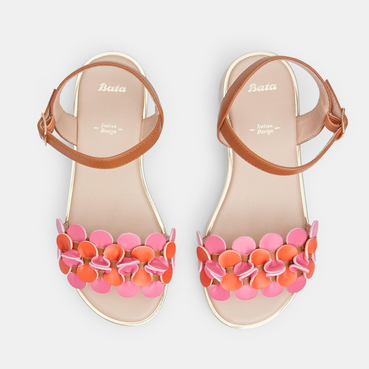 Bata Sandales Fille Nu-pieds Été Léger