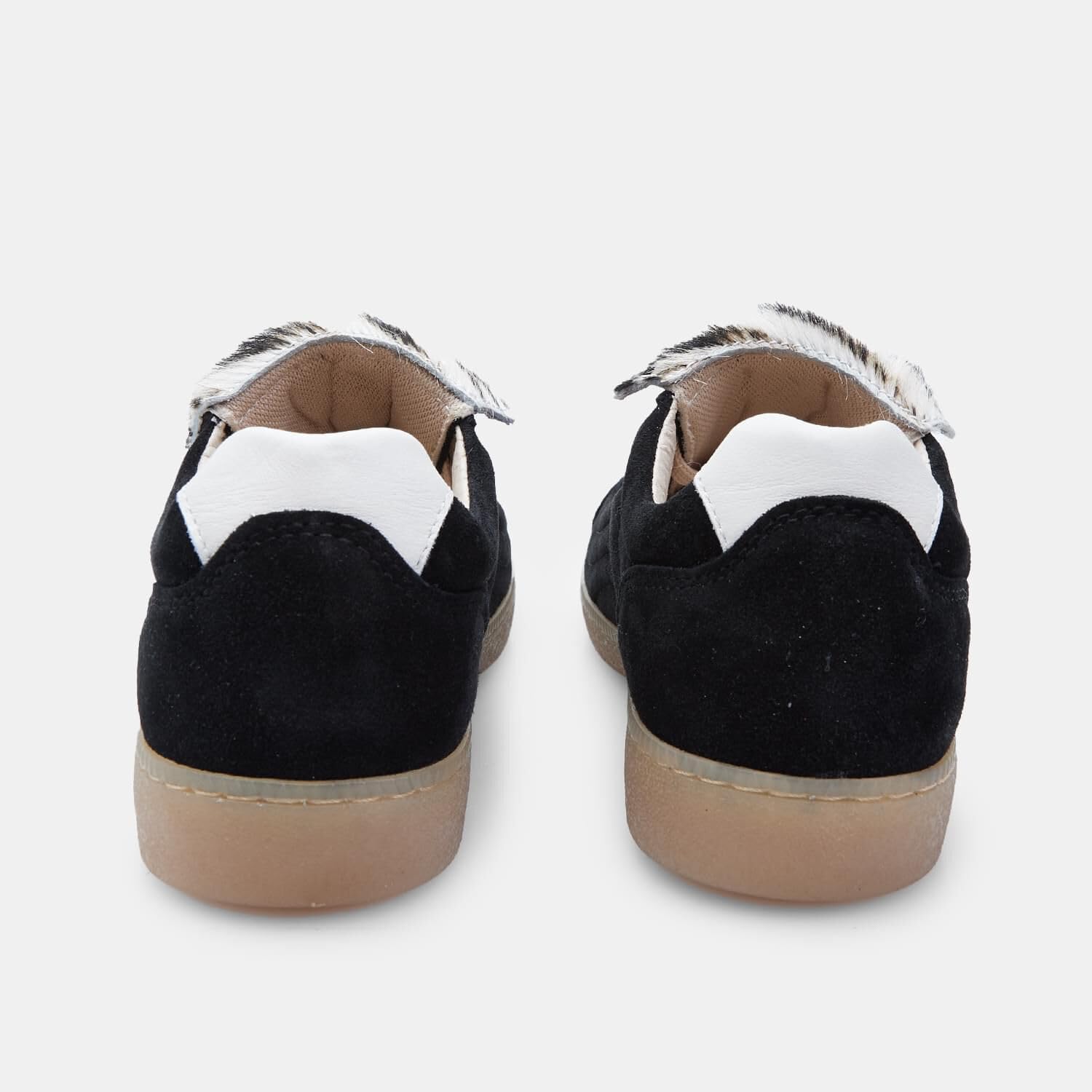 Bata Sneakers Femme Languette Noires Confort