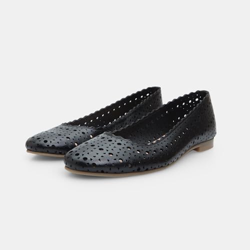 Bata Ballerines Femme Cuir Plates Confort Ville