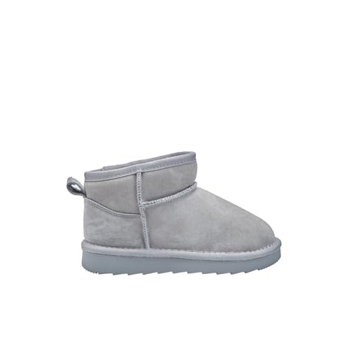 Bata Bottines fille bottine fourrure Grigio 33 EU