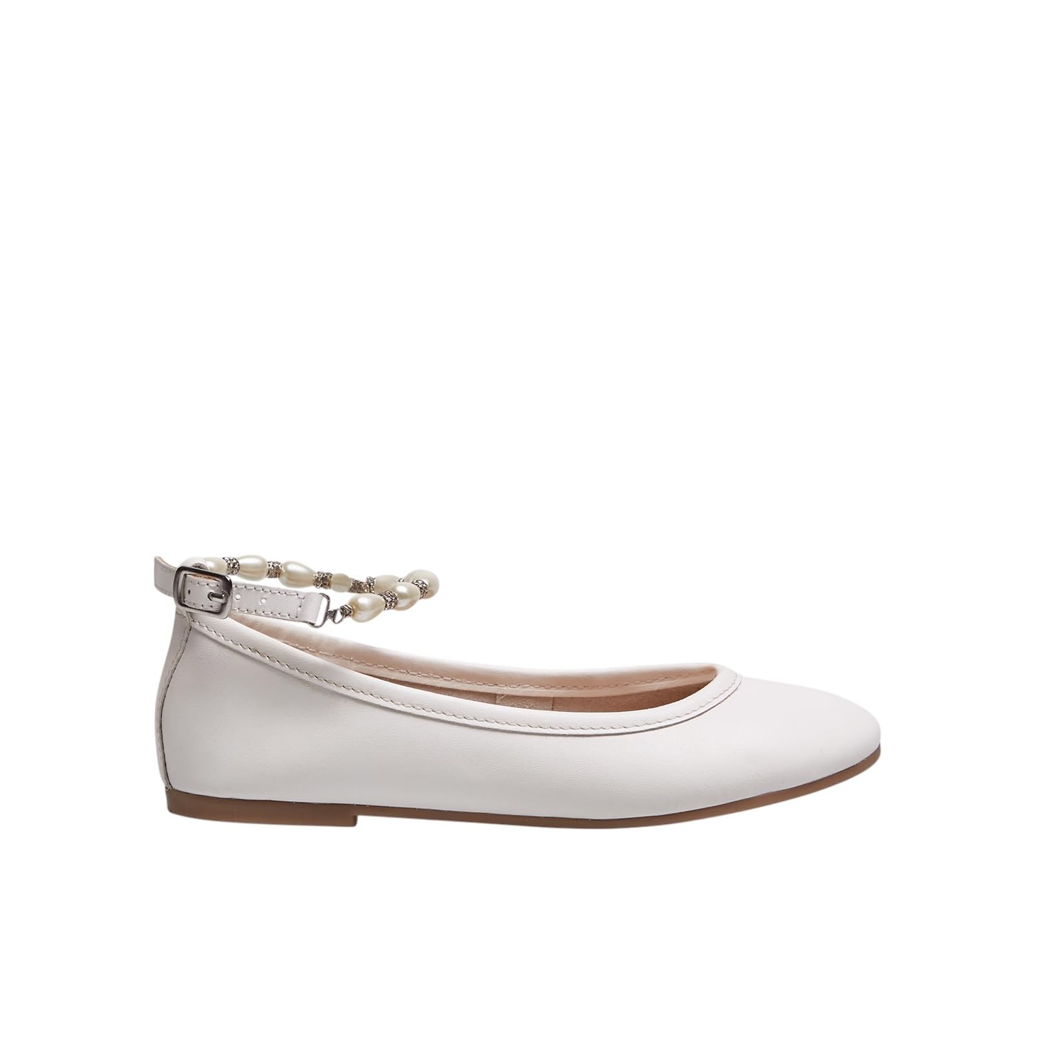 Bata Ballerines bride fille cuir 37 EU