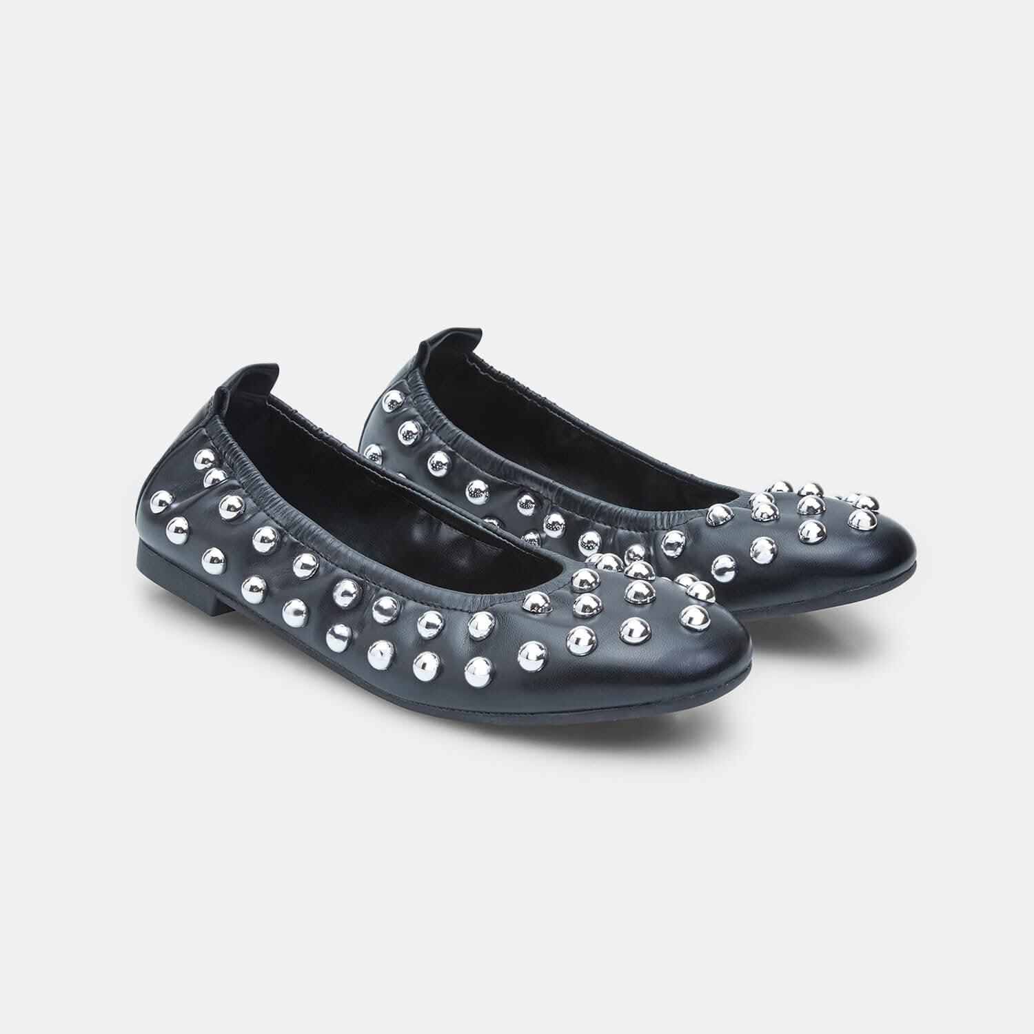 Bata Ballerines Femme Noires Taille 35 EU Plates