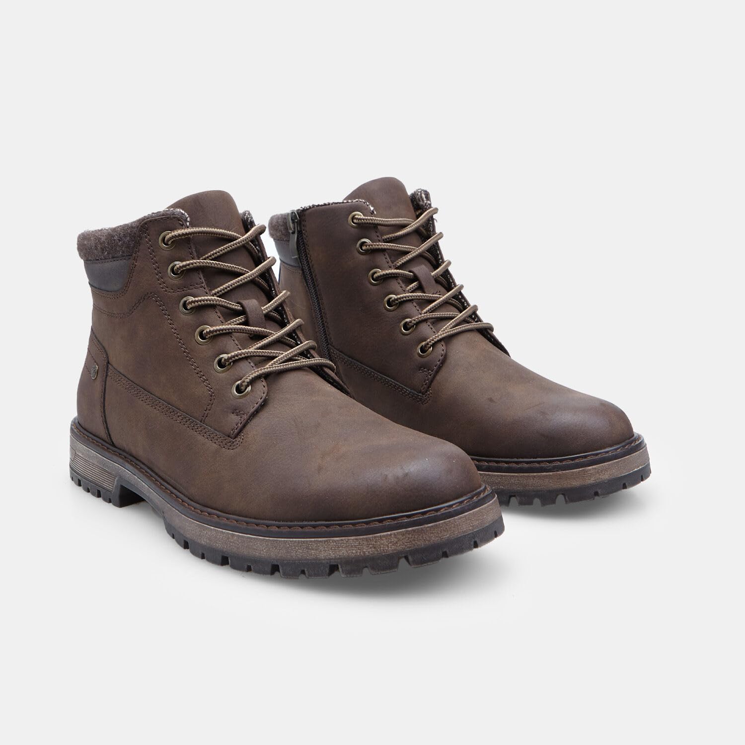 Bata Bottines homme bottine cuir marron classique