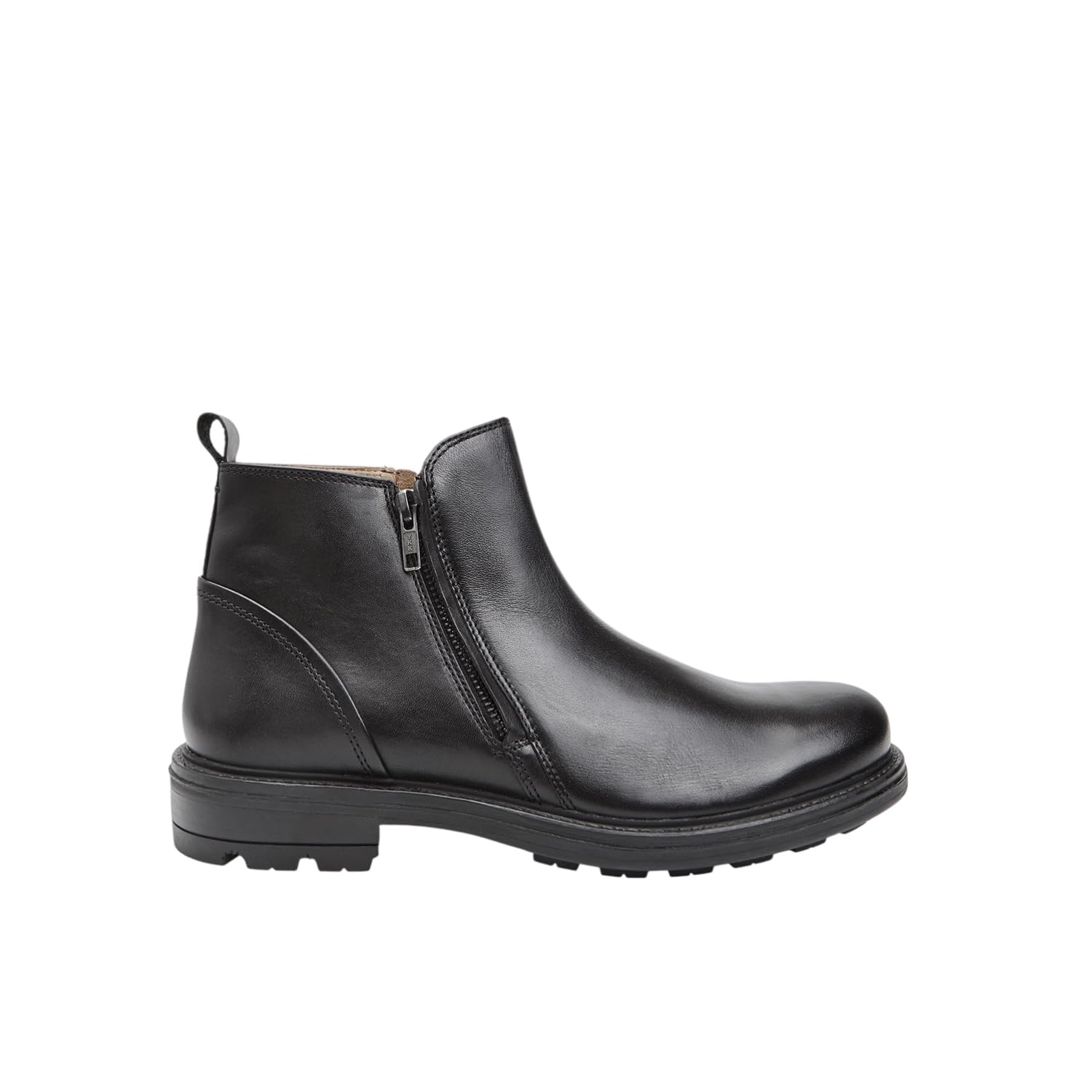 Bata Bottines cuir homme zippées confortables