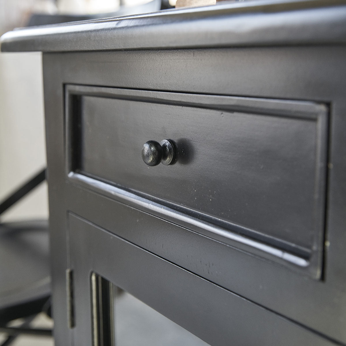 Berah Getah Bastide buffet acajou 160 cm 4 tiroirs