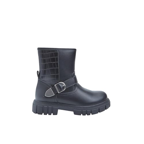 Bata Bottine fille 33 EU boucle imprimé crocodile