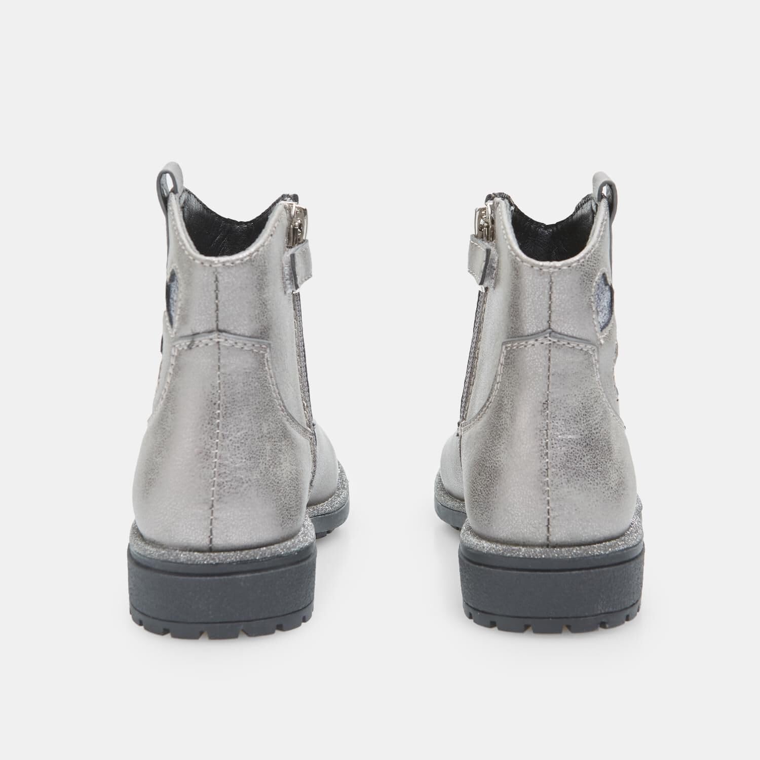 Bata Bubblegummers bottine fille cœurs lurex