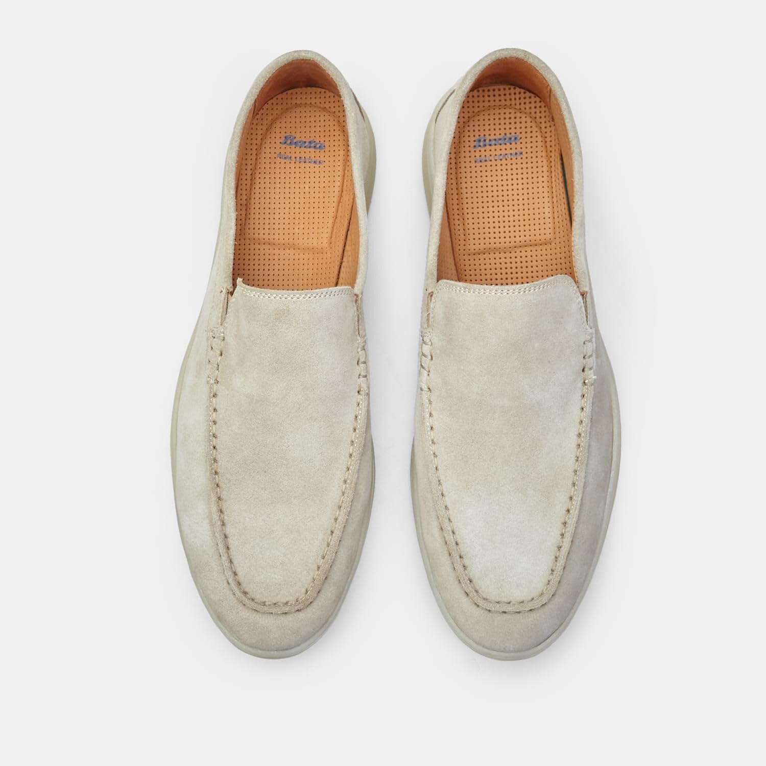 Bata Mocassins en suède mocassins confortables homme et femme