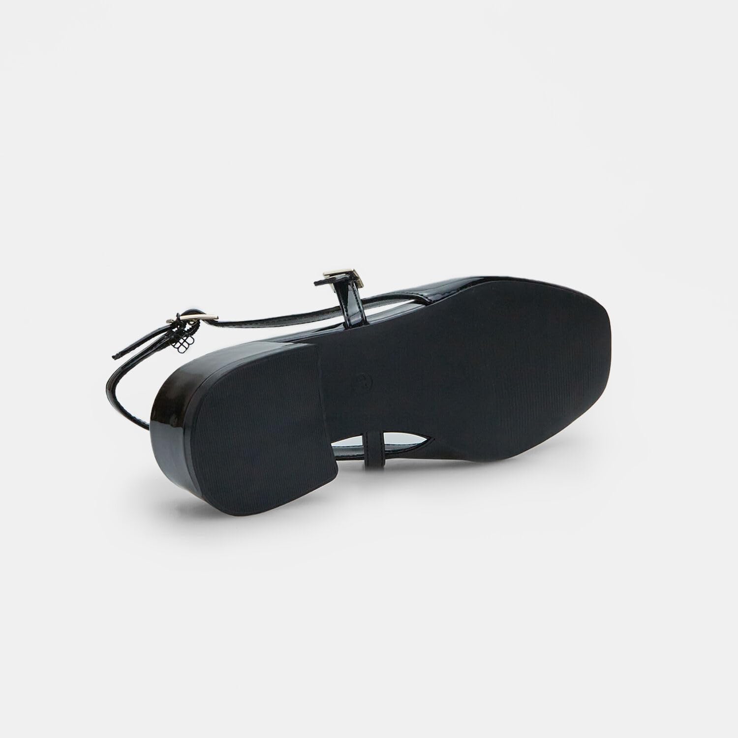 Bata Red Label Escarpins Vernis Femme Bride Arrière 3,5 cm