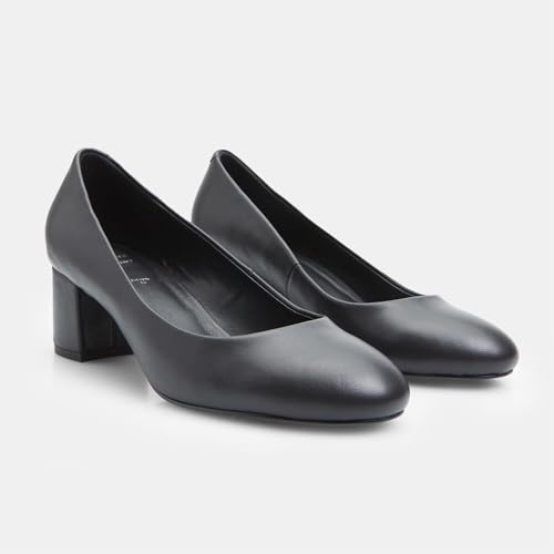 Bata escarpins cuir femme talon habillé