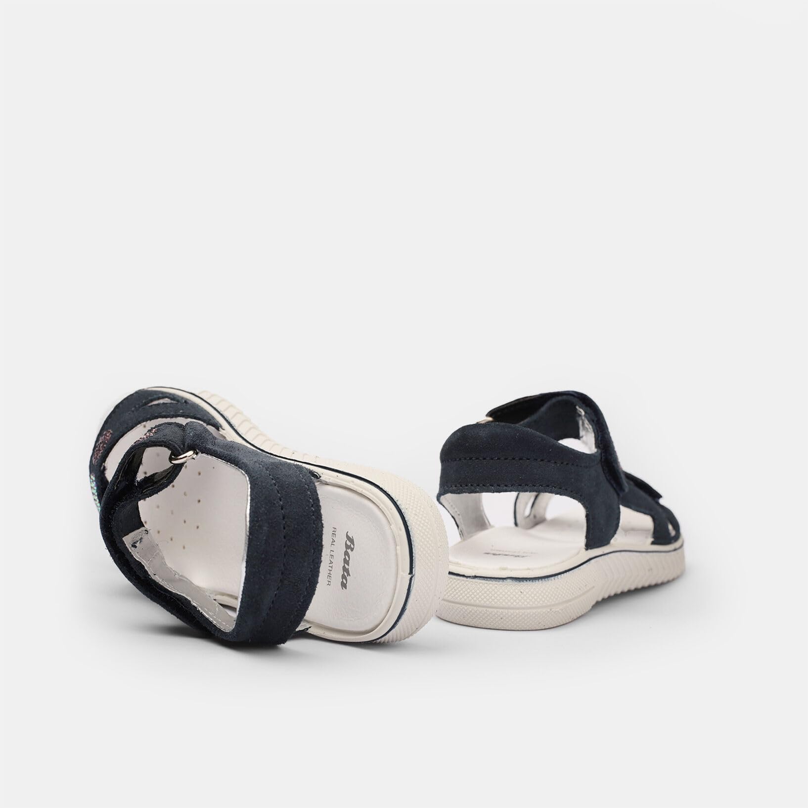 Bata sandales daim fille été plates