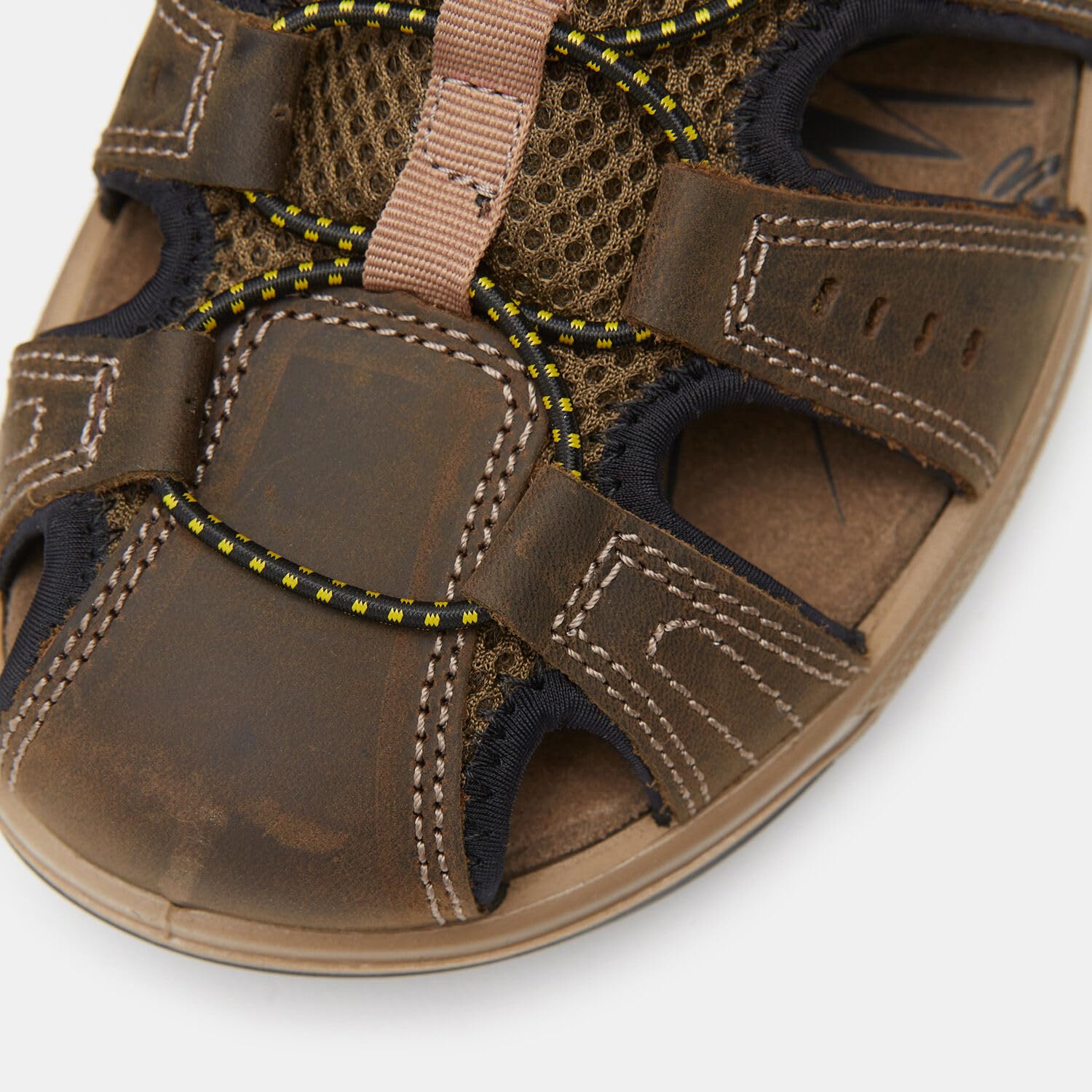 Bata Sandales homme cuir marron confortables