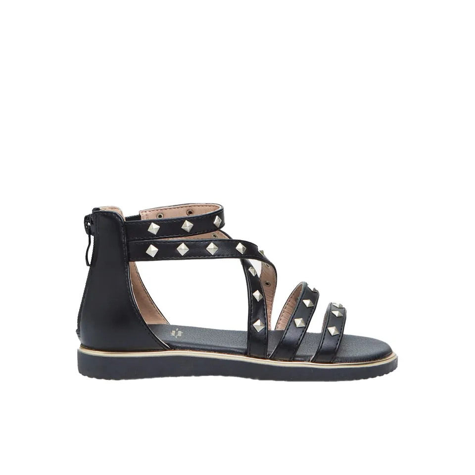 Bata Sandales Fille Zip Plates Confort Été