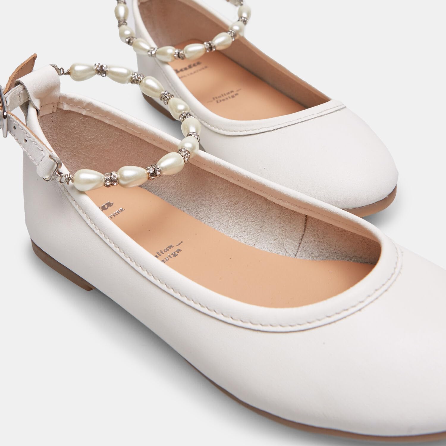 Bata Ballerines bride fille cuir 37 EU