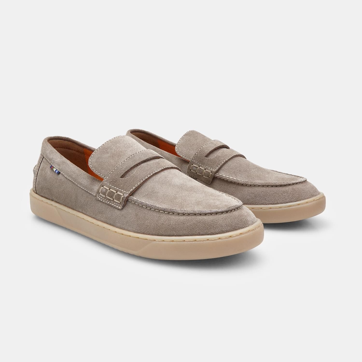 Bata Mocassins daim homme ville confortables