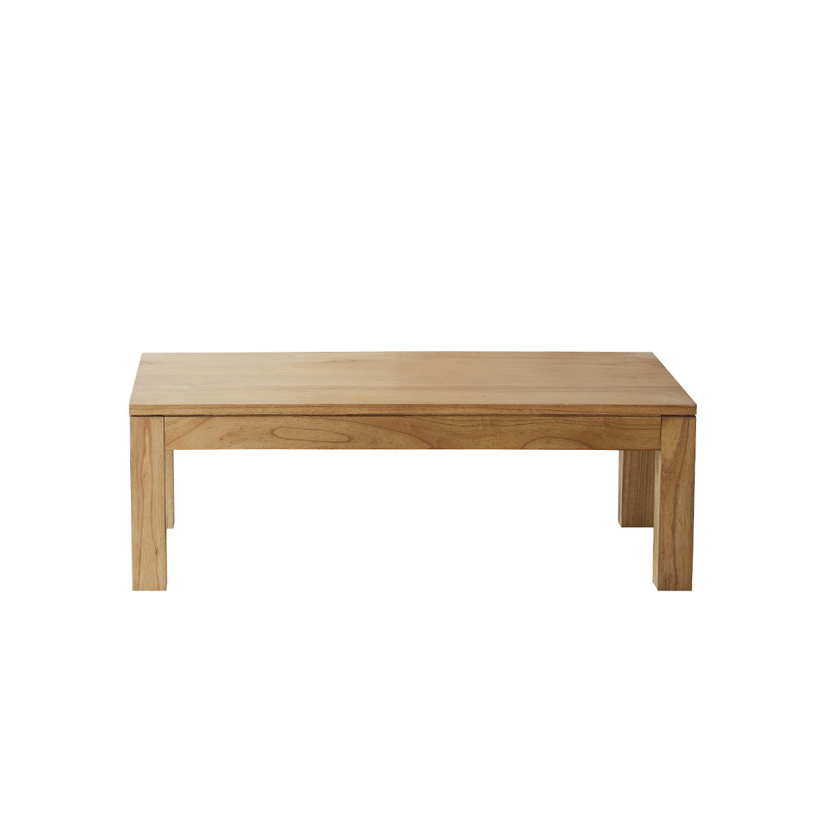 Berah Getah Tilo table basse mindi massif 110 cm rectangulaire