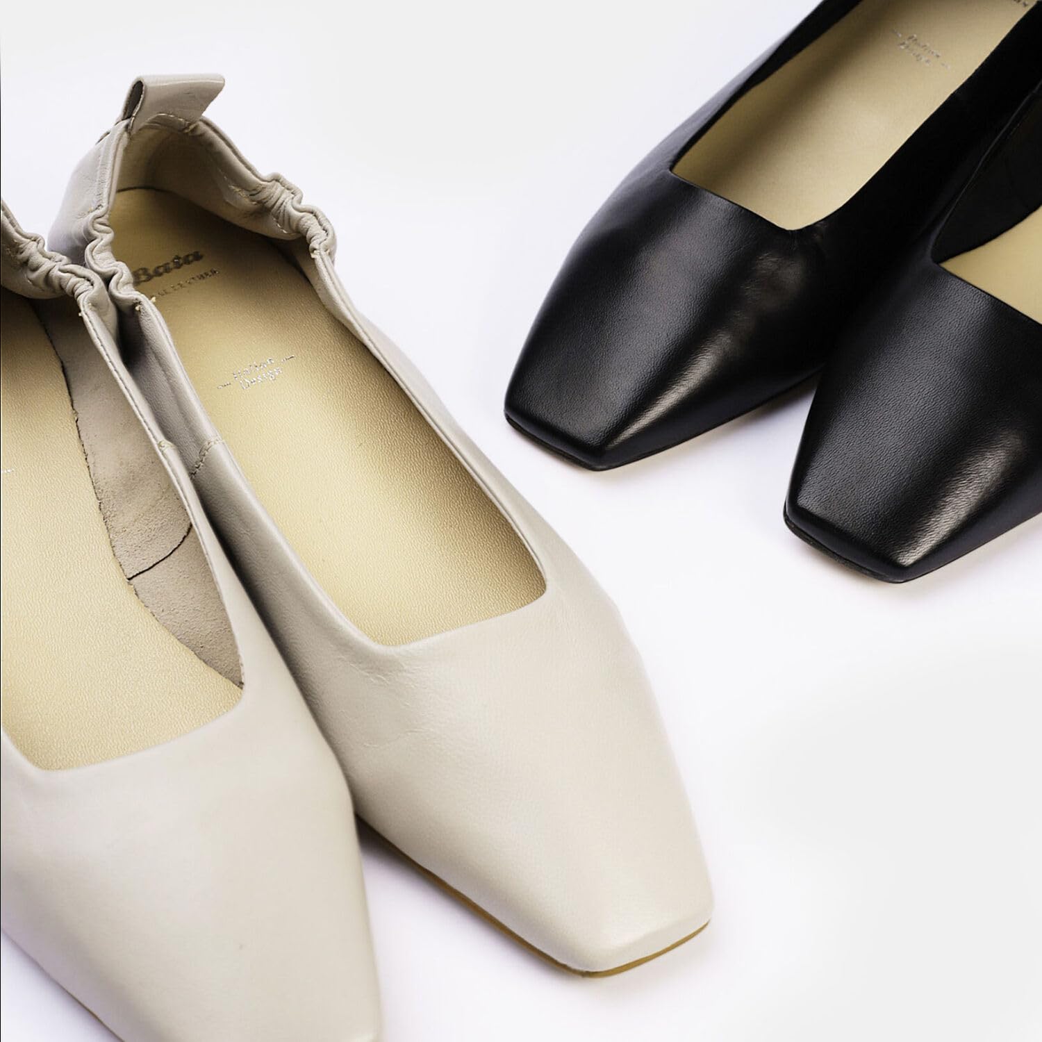 Bata Ballerines Femme cuir ballerines plates ville
