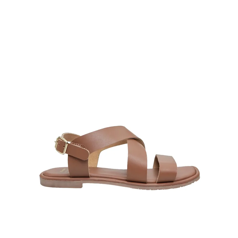 Bata Sandales Cuir Femme Boucle Cheville Cuir
