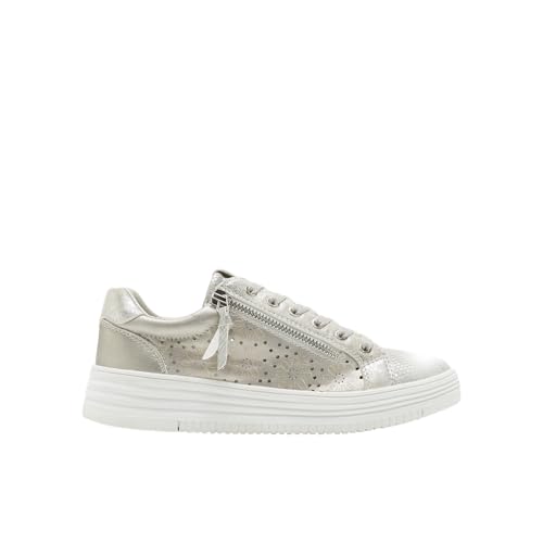 Bata Sneakers femme perforées zip latéral 36 EU