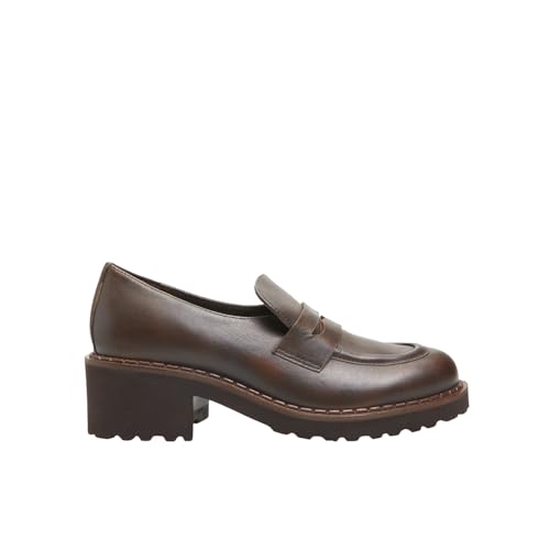 Bata Mocassins mocassin cuir femme talon 4,5 cm