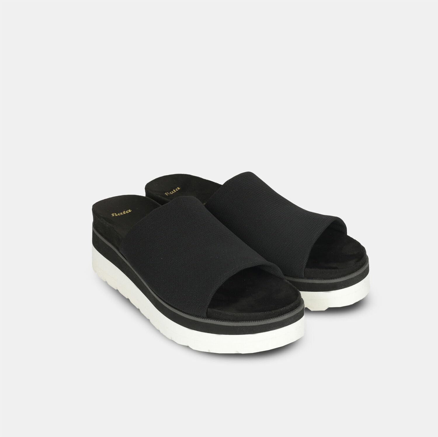 Bata Mules femme sandales plates sans talon