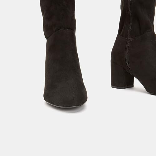 Bata bottes femme cuissardes cuir velours hautes