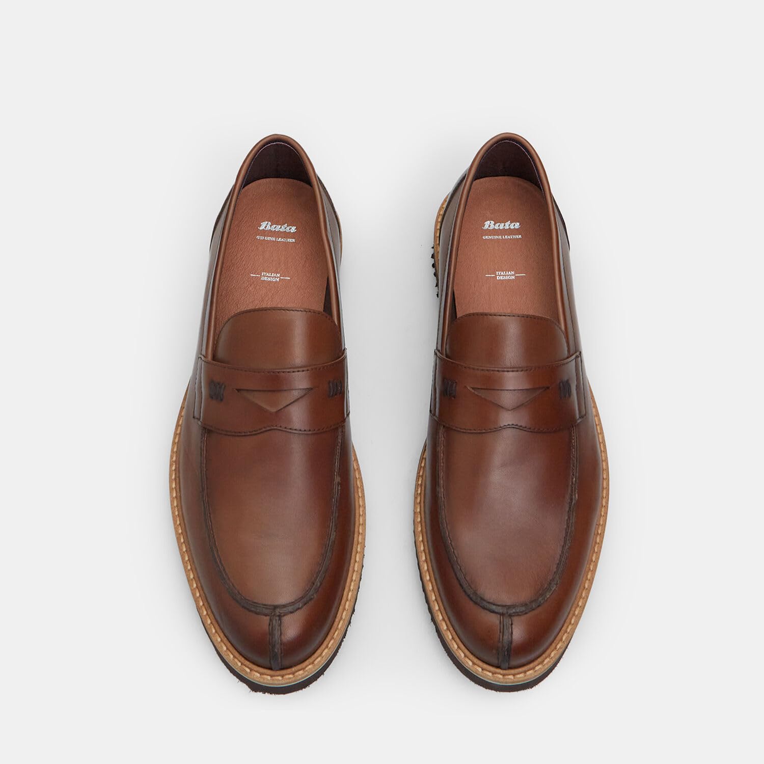 Bata Mocassins mocassins homme cuir ville confort quotidien