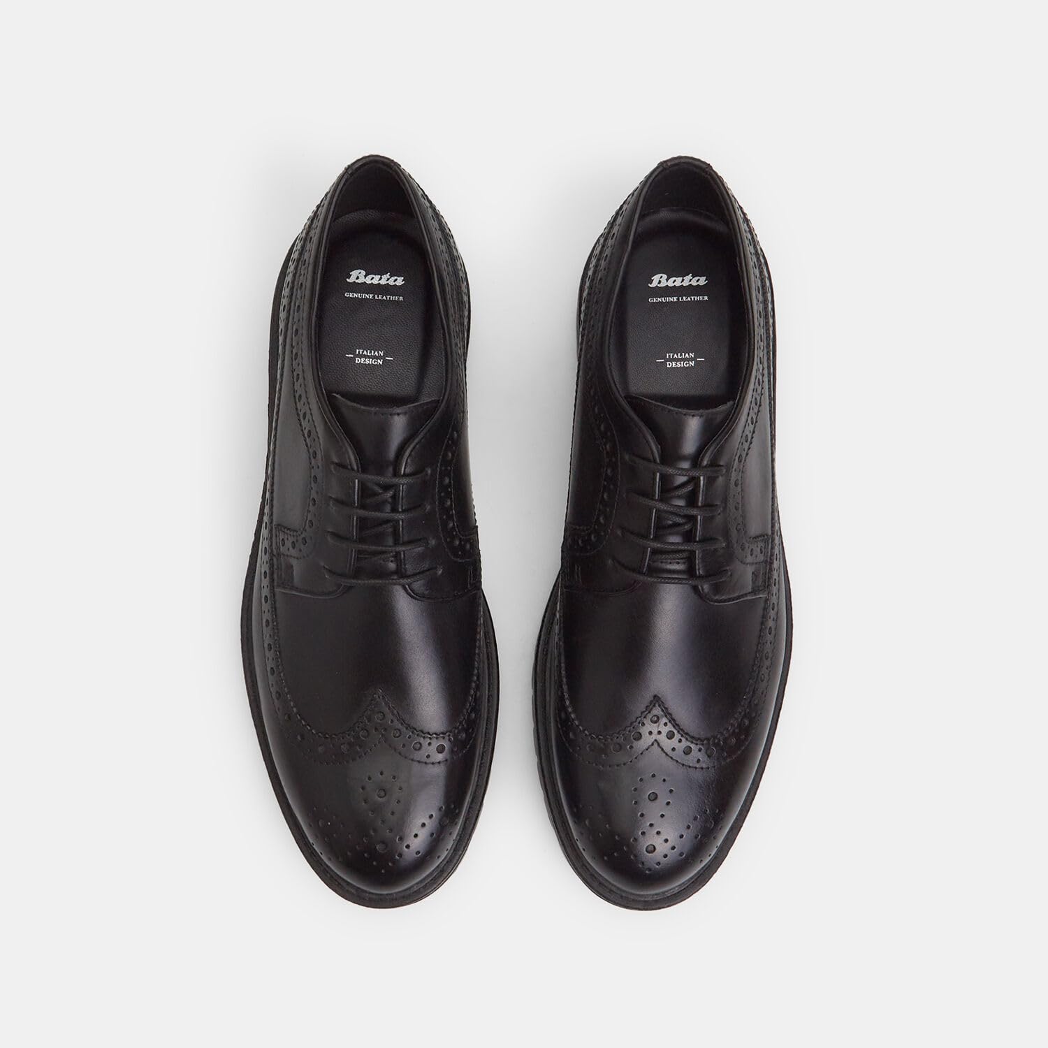 Bata Brogues chaussures à lacets cuir homme élégantes