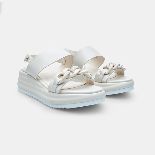 Bata Sandales Femme Cuir Plateforme 5 cm - Sandales