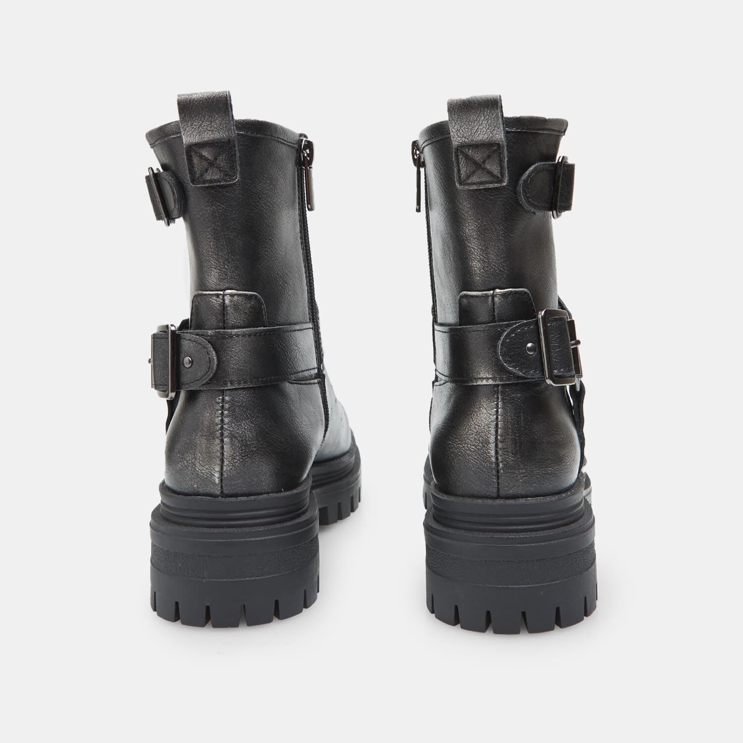 Bata Bottes Femme Semelle Track Bottes Plates Confort