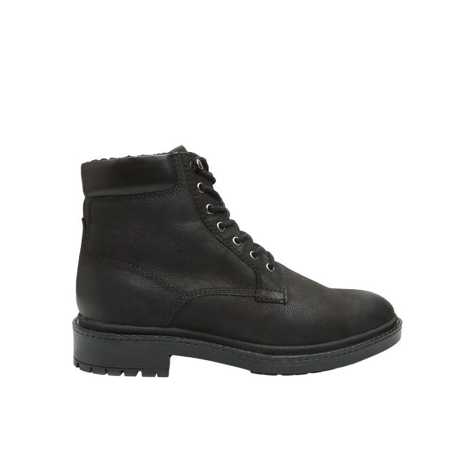 Bata bottine cuir homme à lacets classique hiver