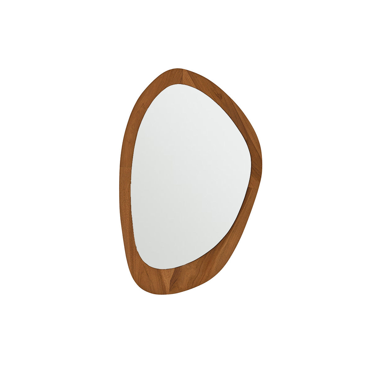Berah Getah Adele miroir organique teck 90x60 cm