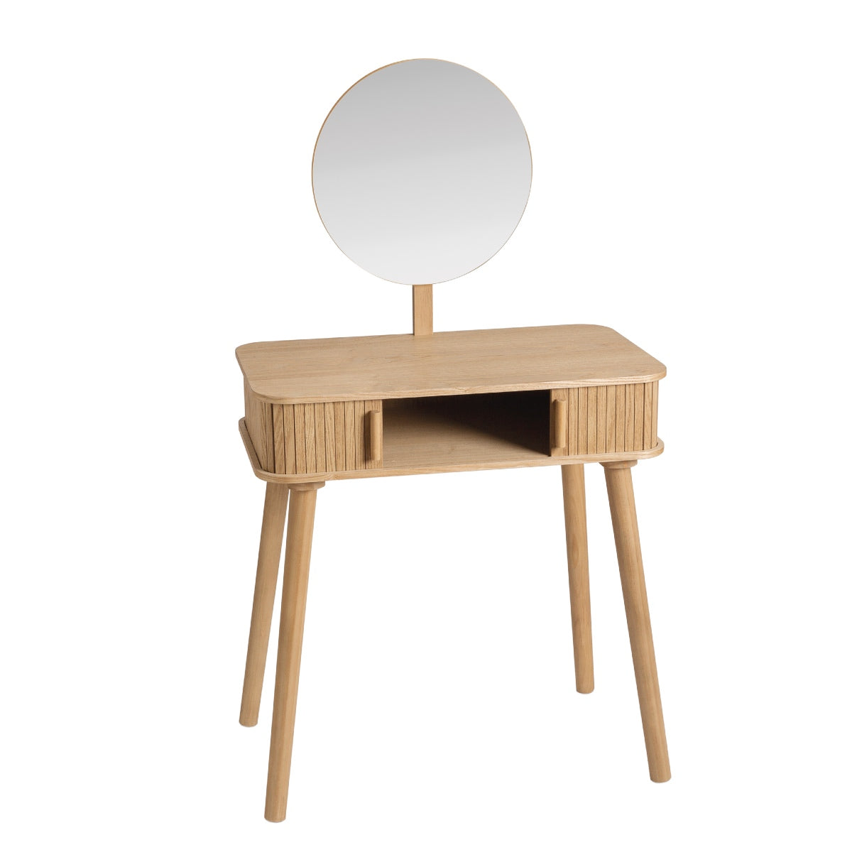 Andrea House buffet bois frêne pin portes coulissantes salon
