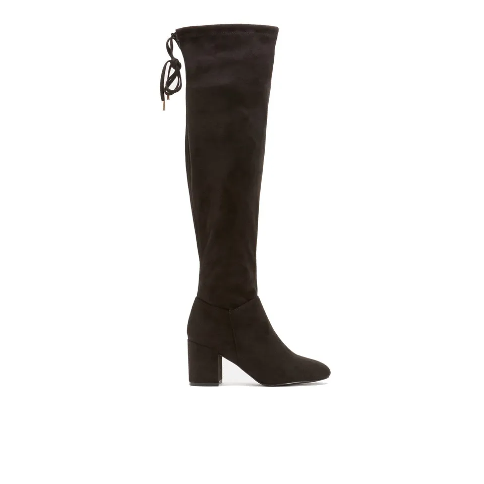 Bata bottes femme cuissardes cuir velours hautes