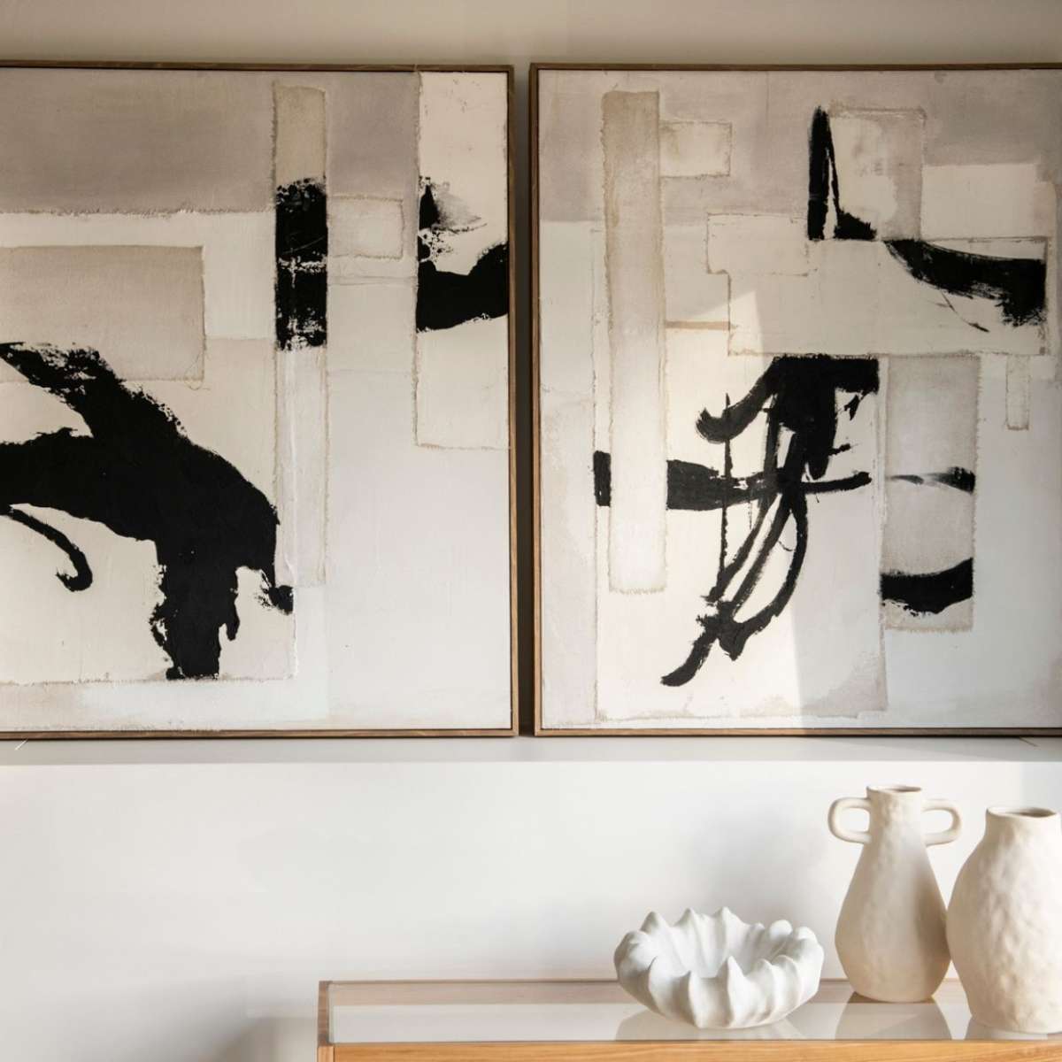 Andrea House Décoration tableau abstrait Osaka 80x100