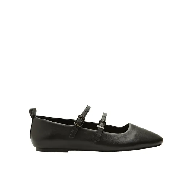 Bata Ballerines cuir femme 36 EU double sangle