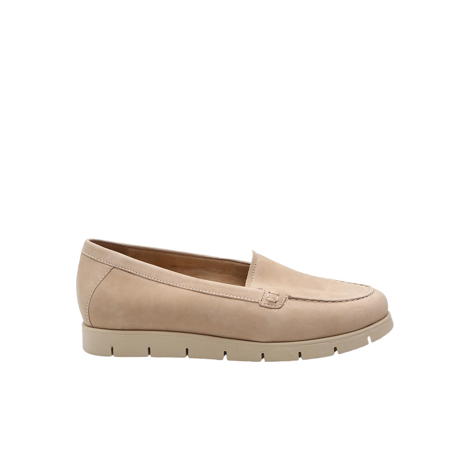 Bata Slip On mocassin femme daim confortable plat