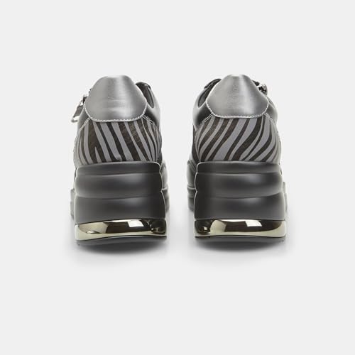 Bata Sneakers Baskets Femme Plateforme Zip Compensée