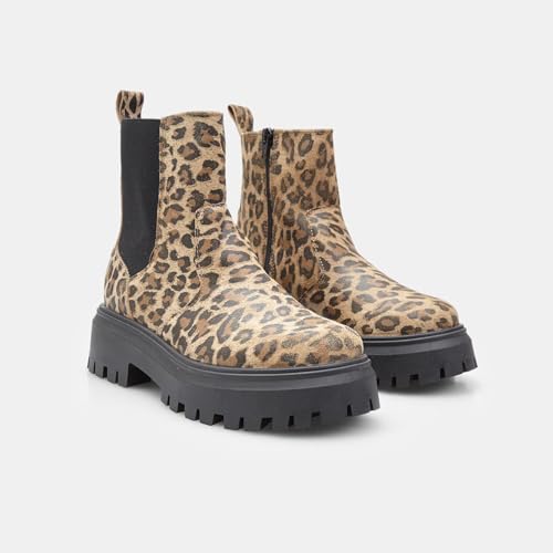Bata Chelsea bottines femme daim zip semelle track