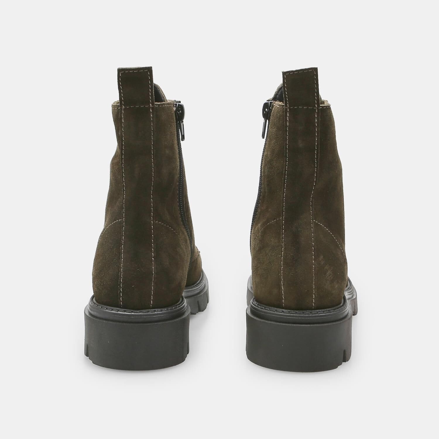 Bata bottes daim femme combat 36 EU zip lacets