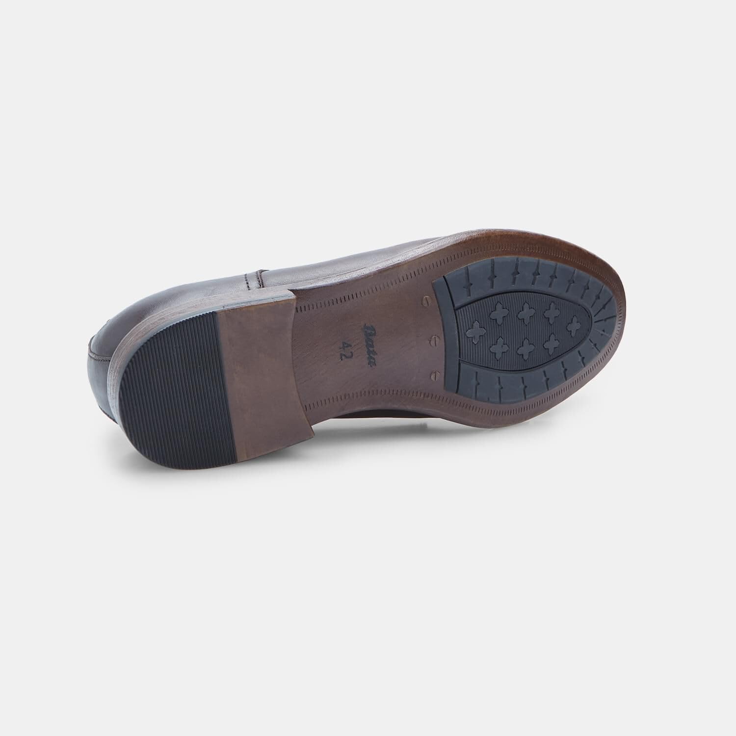 Bata Derby Cuir Homme Chaussures à Lacets Marron