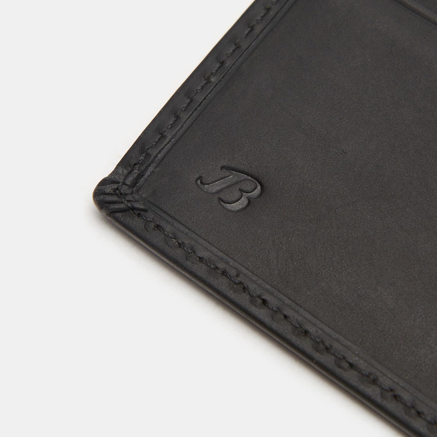 Bata Portefeuilles portefeuille cuir noir plat